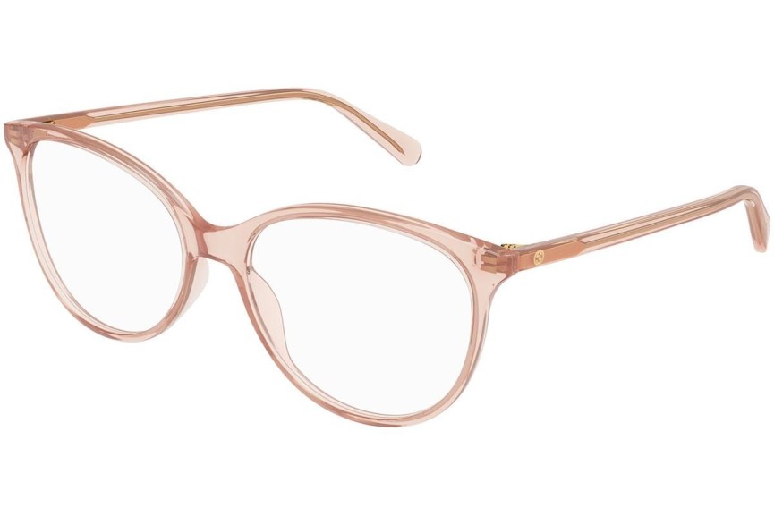 Okulary korekcyjne Gucci GG0550O 012 Kocie oczy Beżowe