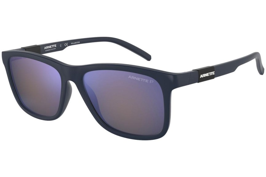 Okulary przeciwsłoneczne Arnette Dude AN4276 258722 Polarized Kwadratowe Niebieskie