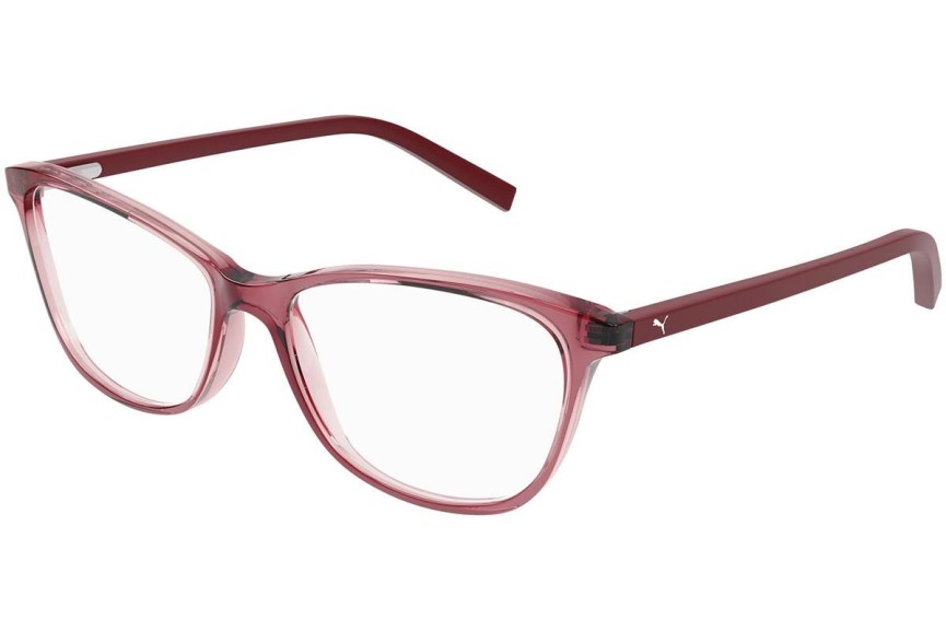 Okulary korekcyjne Puma PJ0033O 009 Kwadratowe Różowe