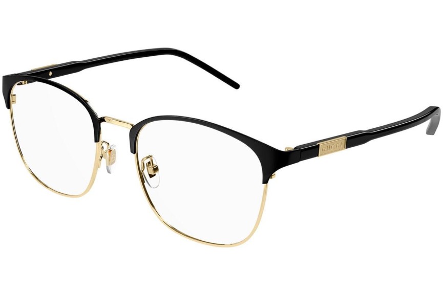Okulary korekcyjne Gucci GG1231OA 001 Kwadratowe Złote