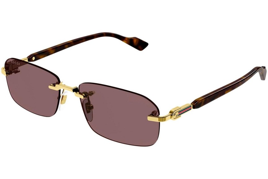 Okulary przeciwsłoneczne Gucci GG1221S 002 Tiny Złote