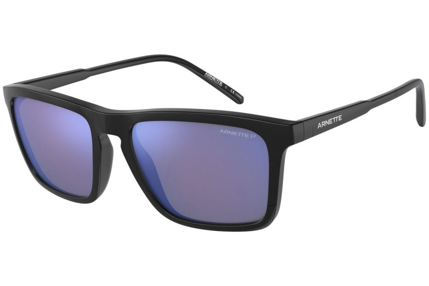 Okulary przeciwsłoneczne Arnette Shyguy AN4283 01/22 Polarized Kwadratowe Czarne