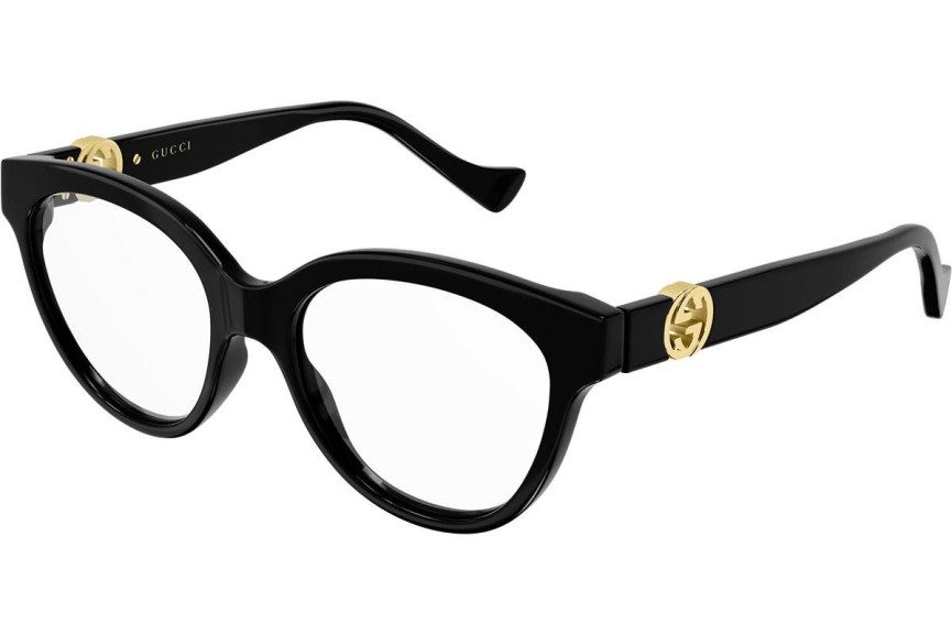 Okulary korekcyjne Gucci GG1024O 008 Kocie oczy Czarne