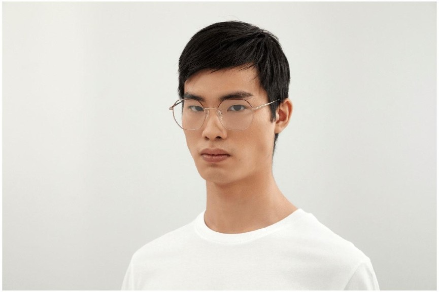 Okulary korekcyjne Alexander McQueen AM0338O 003 Kwadratowe Złote