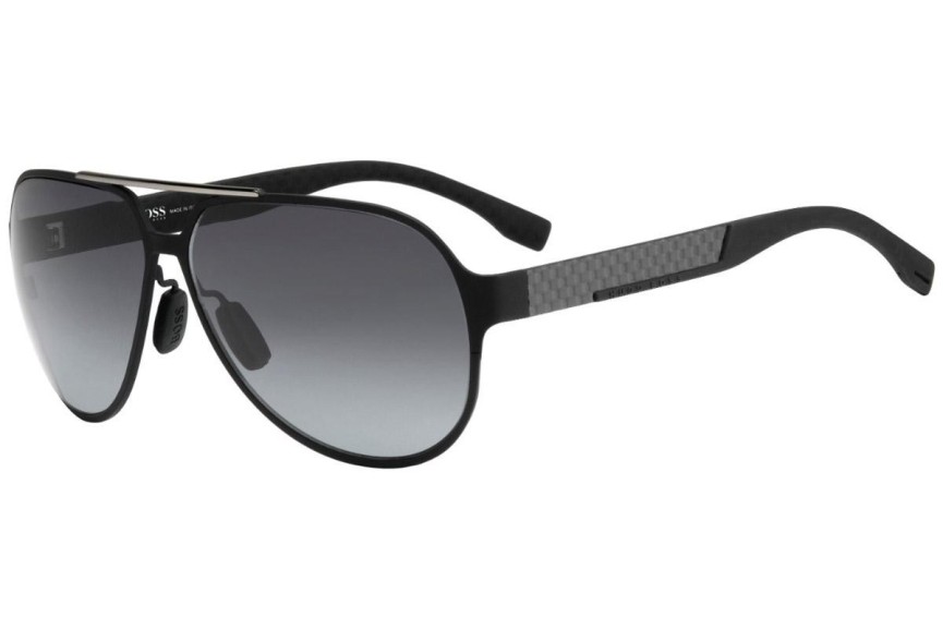 Okulary przeciwsłoneczne BOSS BOSS0669/S HXJ/HD Pilotki (Aviator) Czarne