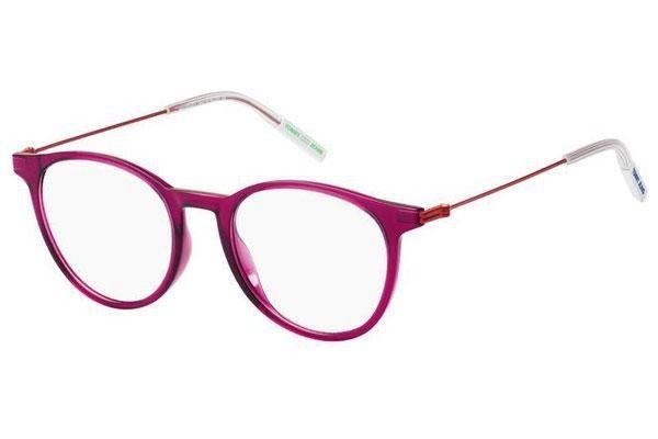 Okulary korekcyjne Tommy Jeans TJ0078 8CQ Okrągłe Fioletowe
