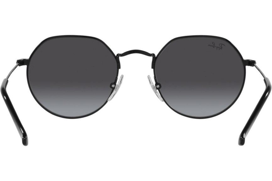 Okulary przeciwsłoneczne Ray-Ban Junior Junior Jack RJ9565S 287/8G Okrągłe Czarne