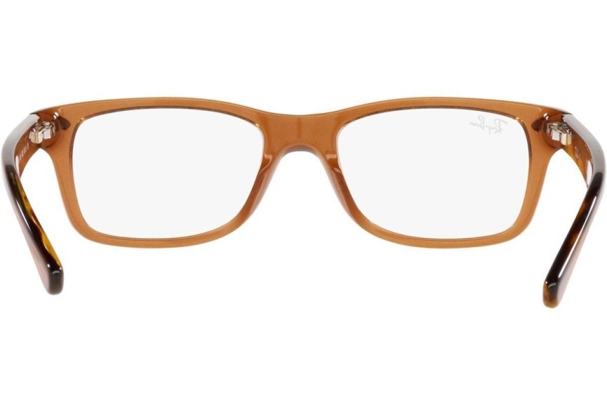 Okulary korekcyjne Ray-Ban Junior RY1531 3923 Prostokątne Brązowe