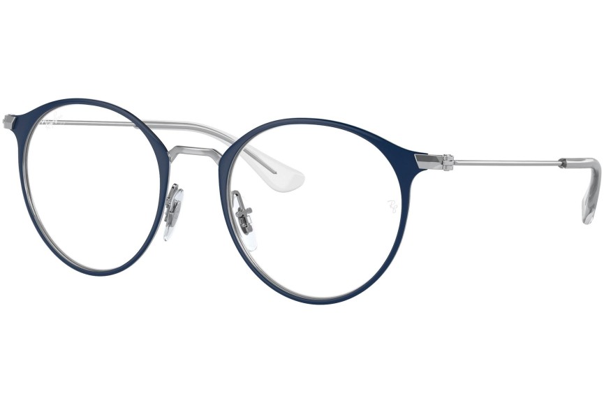 Okulary korekcyjne Ray-Ban Junior RY1053 4085 Okrągłe Niebieskie