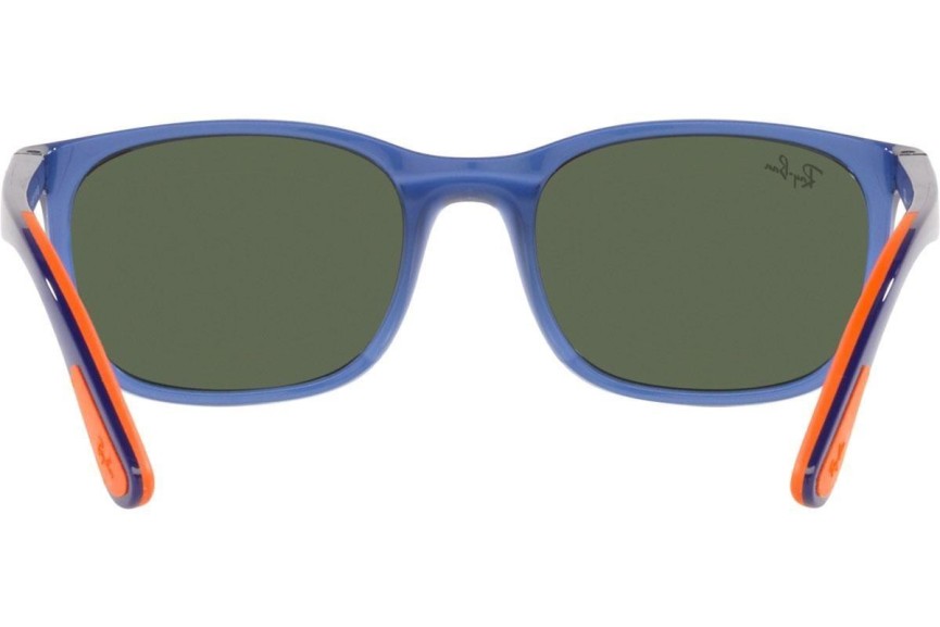 Слънчеви очила Ray-Ban Junior RJ9076S 712471 Правоъгълни Синя