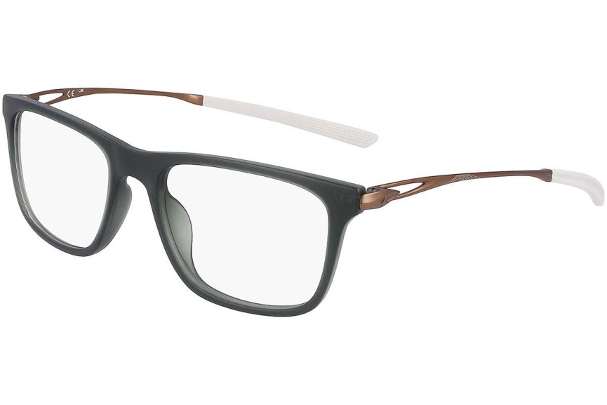 Okulary korekcyjne Nike 7150 302 Kwadratowe Zielone