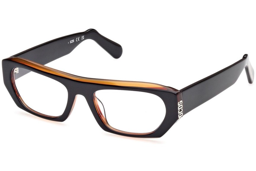 Okulary przeciwsłoneczne GCDS GD0029 56X Prostokątne Czarne
