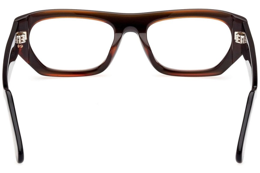 Okulary przeciwsłoneczne GCDS GD0029 56X Prostokątne Czarne