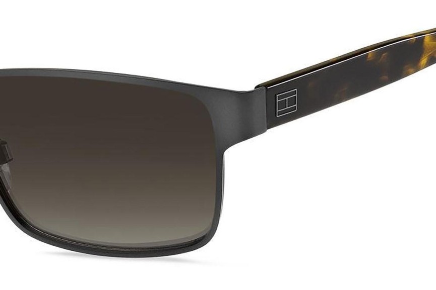 Okulary przeciwsłoneczne Tommy Hilfiger TH1974/S SVK/HA Kwadratowe Srebrne