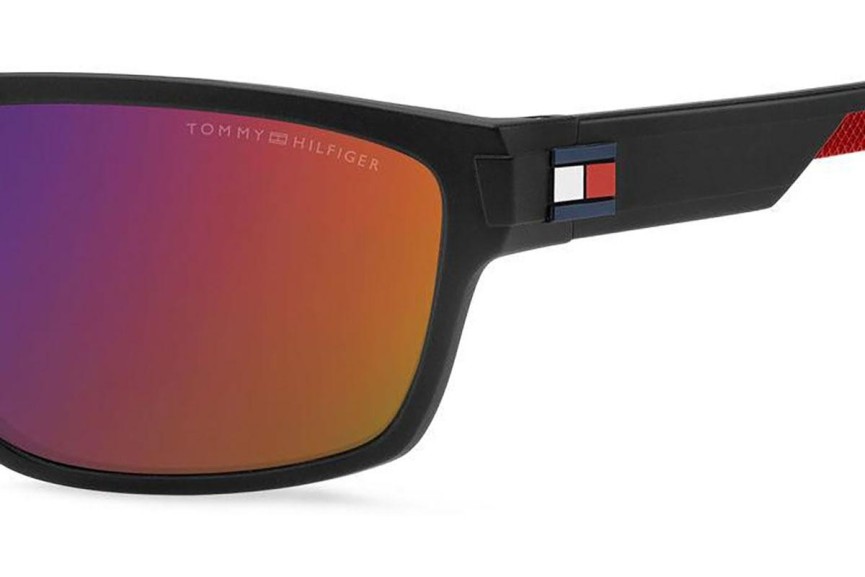 Okulary przeciwsłoneczne Tommy Hilfiger TH1978/S 003/MI Kwadratowe Czarne