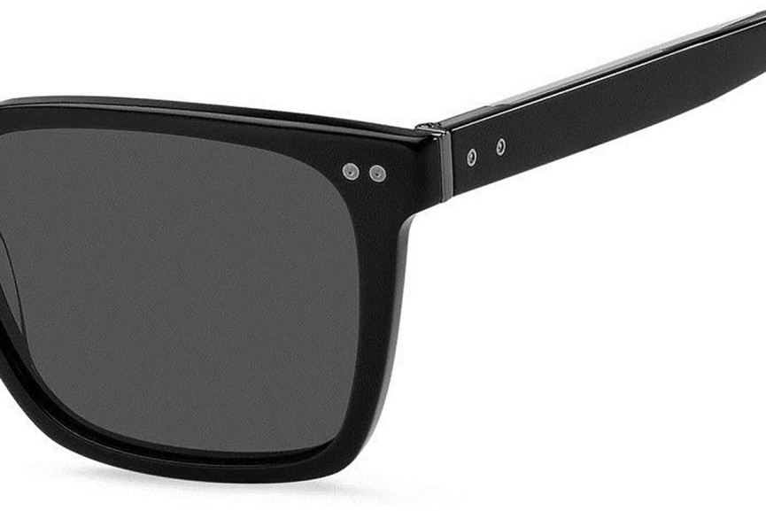 Okulary przeciwsłoneczne Tommy Hilfiger TH1971/S 807/IR Kwadratowe Czarne