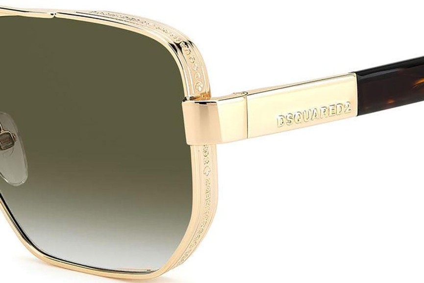 Ochelari de soare Dsquared2 D20083/S 06J/9K Pilot Aurii