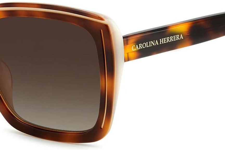 Ochelari de soare Carolina Herrera HER0143/G/S C9K/HA Pătrați Havana