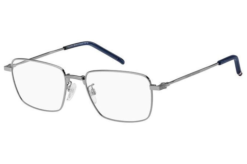 Okulary korekcyjne Tommy Hilfiger TH2011/F 6LB Prostokątne Srebrne