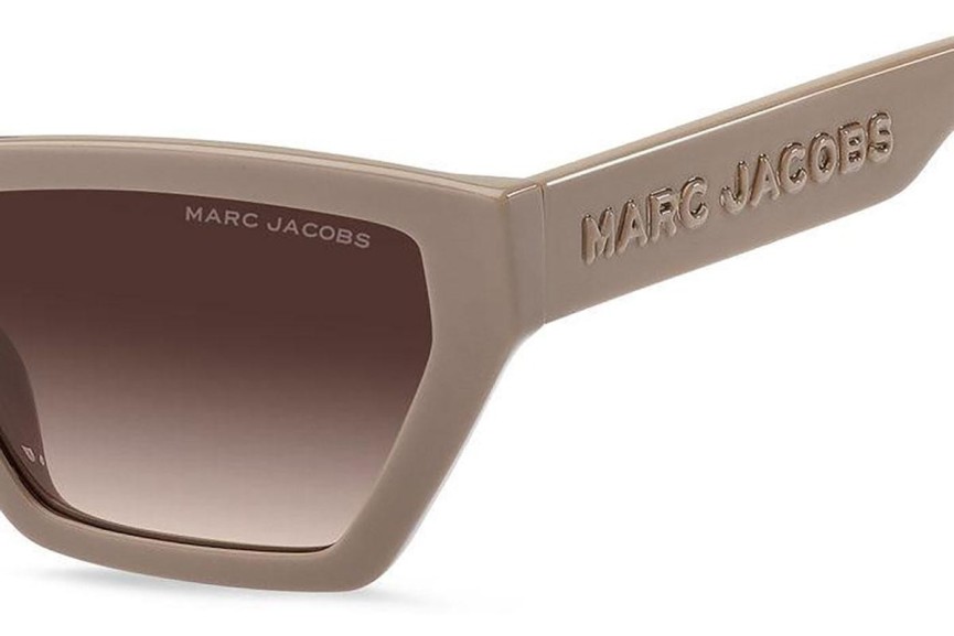 Ochelari de soare Marc Jacobs MARC657/S 10A/HA Cat Eye Bej