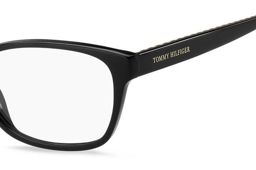 Okulary korekcyjne Tommy Hilfiger TH2008 GWM Prostokątne Czarne