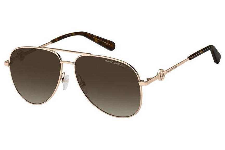 Okulary przeciwsłoneczne Marc Jacobs MARC653/S 01Q/HA Pilotki (Aviator) Złote
