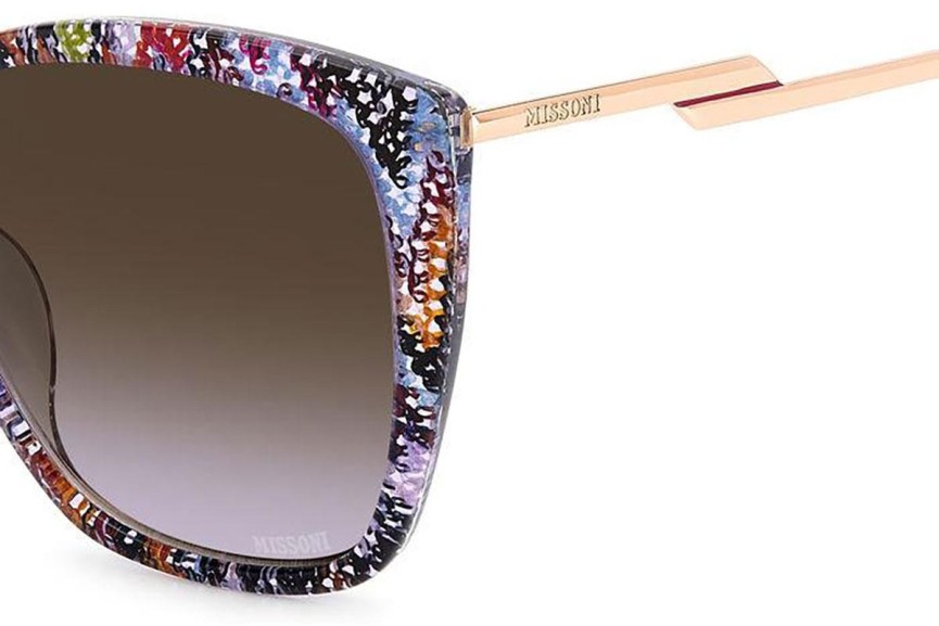 Okulary przeciwsłoneczne Missoni MIS0123/G/S X19/3X Kocie oczy Wielokolorowe