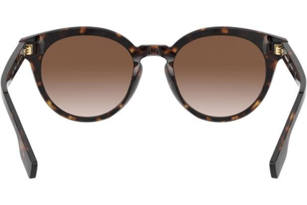 Okulary przeciwsłoneczne Burberry Amelia BE4326 300213 Okrągłe Havana