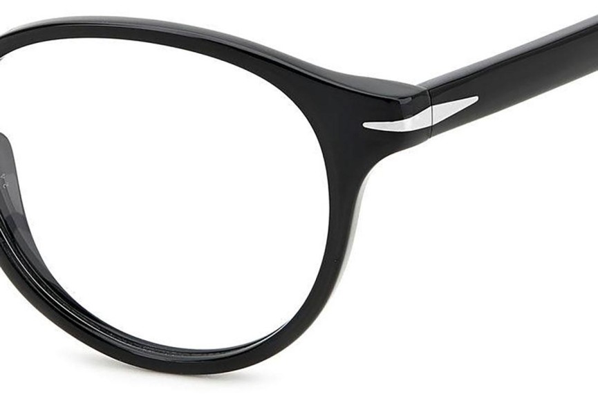 Okulary korekcyjne David Beckham DB1122 08A Owalne Czarne