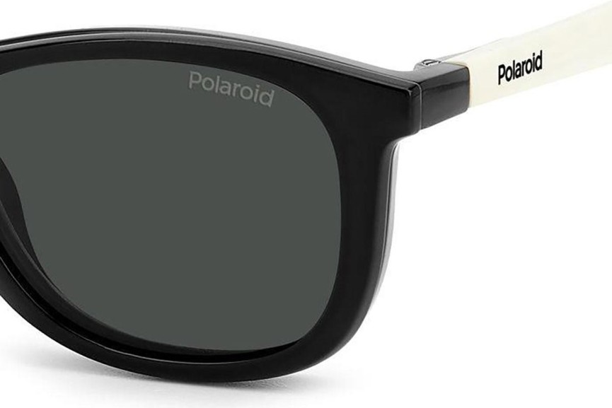 Okulary korekcyjne Polaroid Junior PLD8054/CS 9HT/M9 Polarized Prostokątne Czarne