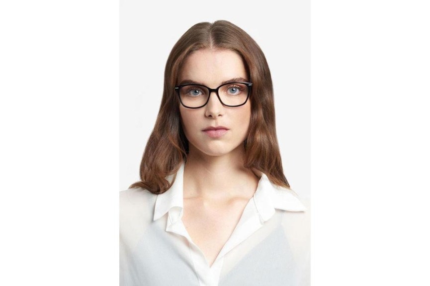 Okulary korekcyjne BOSS BOSS1526 807 Kwadratowe Czarne