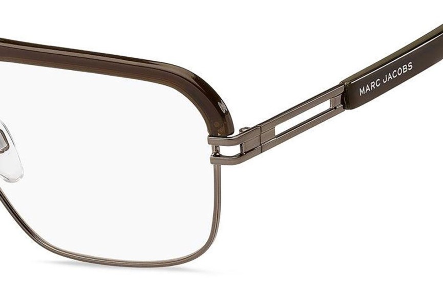 Okulary korekcyjne Marc Jacobs MARC677 09Q Prostokątne Brązowe