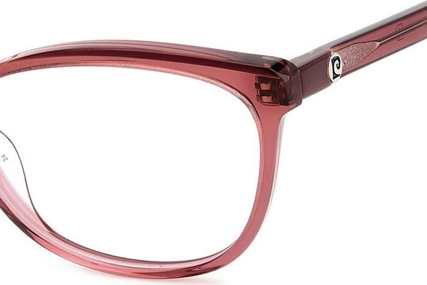 Okulary korekcyjne Pierre Cardin P.C.8517 NXA Owalne Czerwone