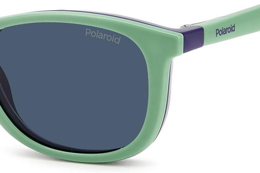 Ochelari Polaroid Junior PLD8054/CS RNB/C3 Polarized Dreptunghiulari Violeți