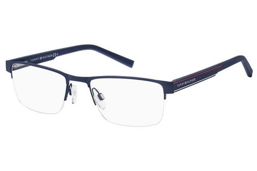 Okulary korekcyjne Tommy Hilfiger TH1996 FLL Prostokątne Niebieskie