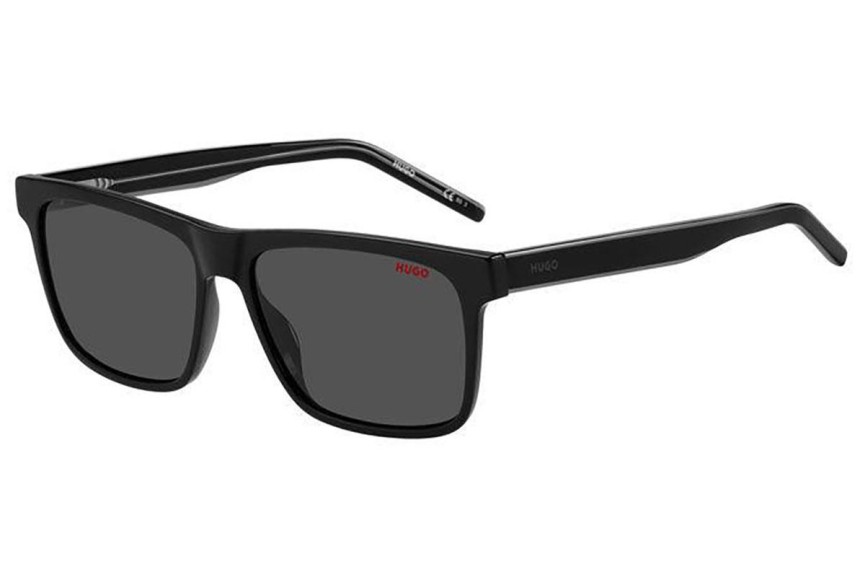 Okulary przeciwsłoneczne HUGO HG1242/S 807/IR Kwadratowe Czarne
