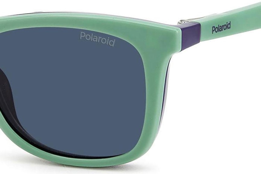 Очила Polaroid Junior PLD8055/CS RNB/C3 Polarized Квадратни Виолетова