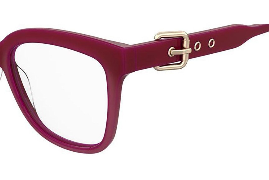 Briller Moschino MOS609 C9A Cat Eye Rød