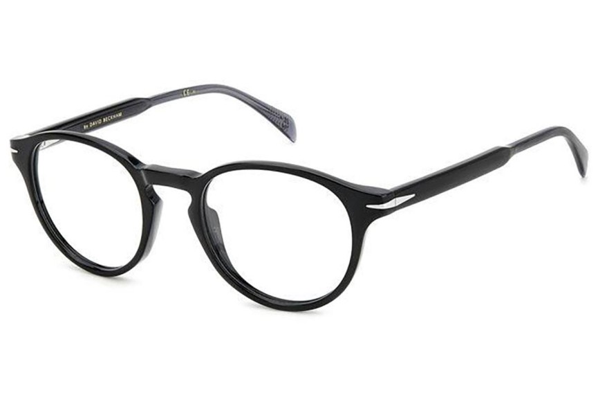 Okulary korekcyjne David Beckham DB1122 08A Owalne Czarne