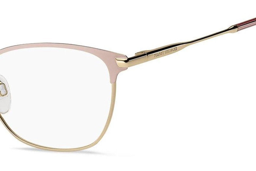 Okulary korekcyjne Tommy Hilfiger TH2002 PY3 Kocie oczy Złote