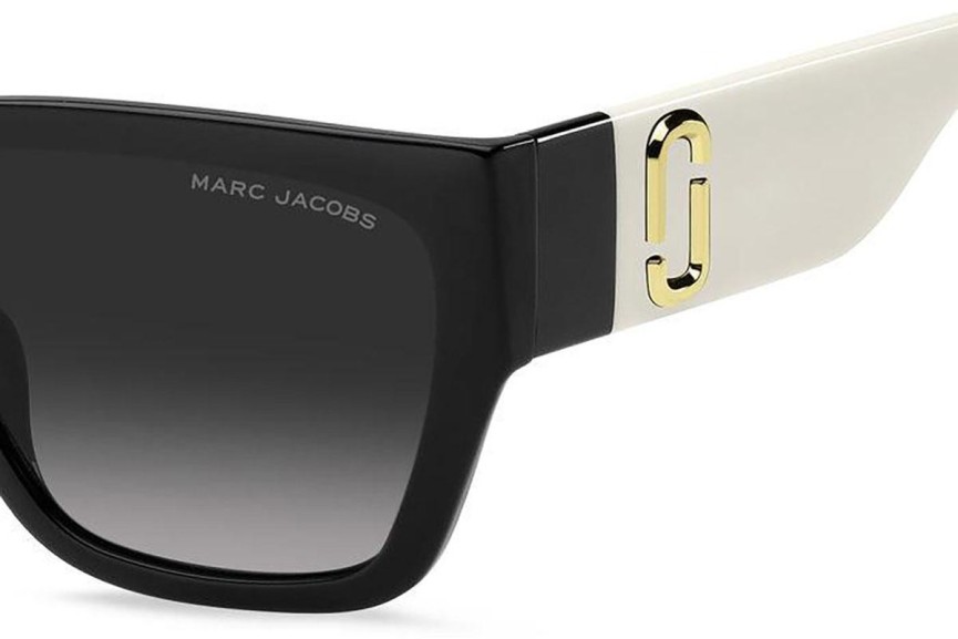 Okulary przeciwsłoneczne Marc Jacobs MARC646/S 80S/9O Kwadratowe Czarne