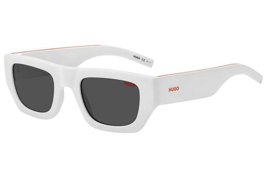 Okulary przeciwsłoneczne HUGO HG1252/S VK6/IR Prostokątne Białe