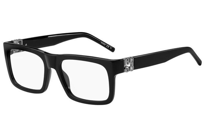 Okulary korekcyjne HUGO HG1257 807 Kwadratowe Czarne