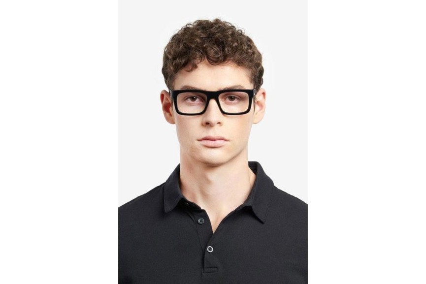 Okulary korekcyjne HUGO HG1257 807 Kwadratowe Czarne