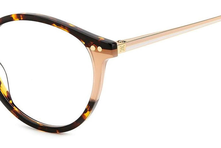 Okulary korekcyjne Carolina Herrera HER0166 XLT Owalne Havana