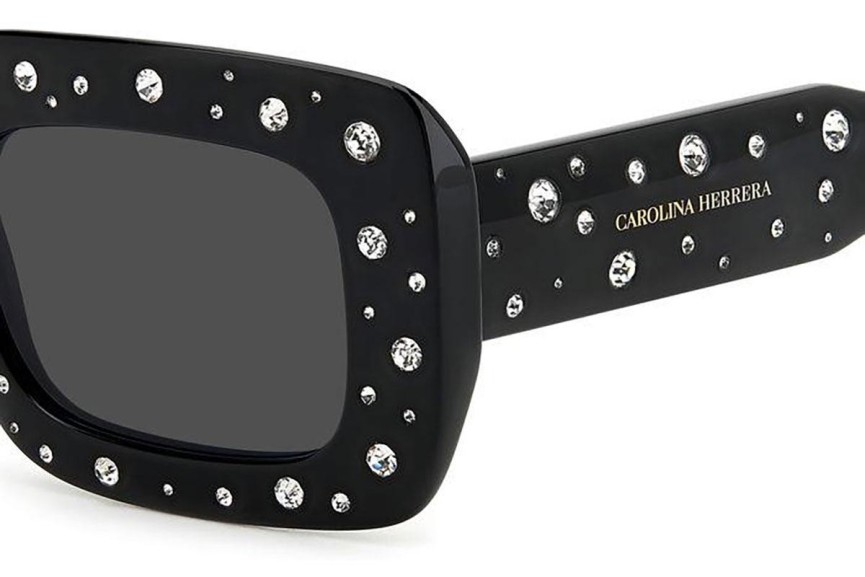 Ochelari de soare Carolina Herrera HER0131/S 807/IR Pătrați Negri