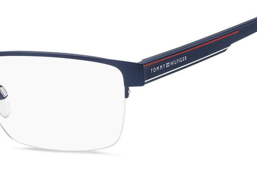 Okulary korekcyjne Tommy Hilfiger TH1996 FLL Prostokątne Niebieskie
