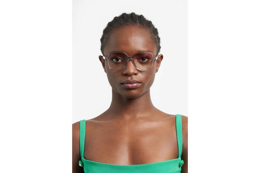 Okulary korekcyjne Chiara Ferragni CF1026/BB YB7/7M blue-light [non-prescription] Kwadratowe Szare