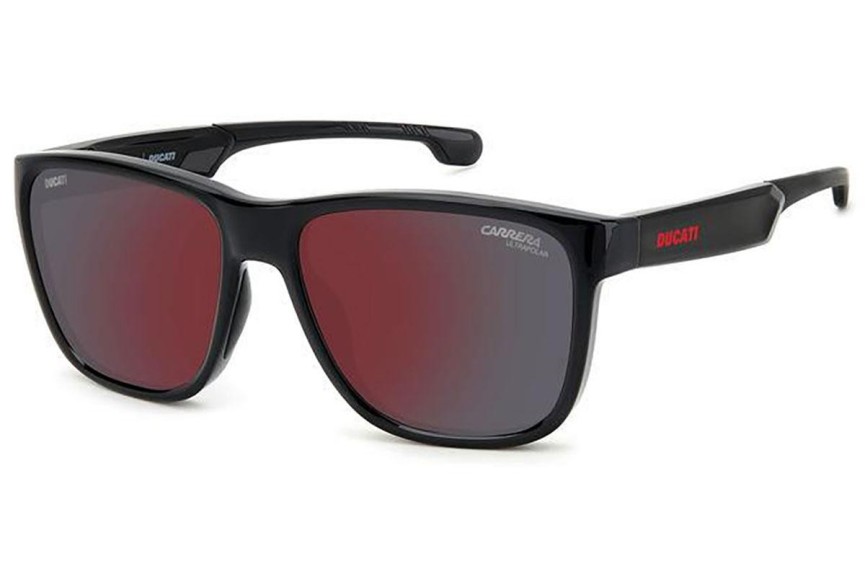 Okulary przeciwsłoneczne Carrera Ducati CARDUC003/S 807/H4 Kwadratowe Czarne
