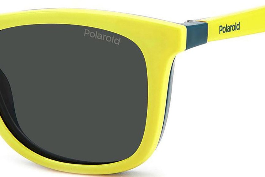 Ochelari Polaroid Junior PLD8055/CS GP7/M9 Polarized Pătrați Verzi